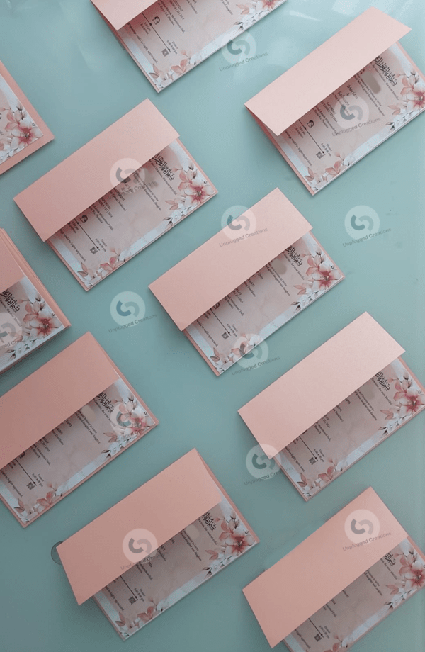 Wedding card - Peach love - Image 3